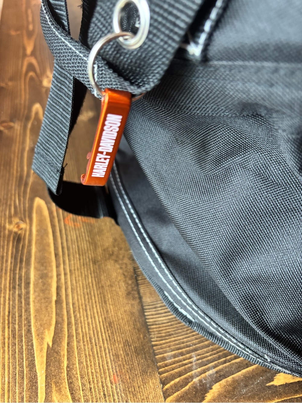 Harley-Davidson Black and Orange Collapsible Cooler- Brand New - Picture 3 of 8